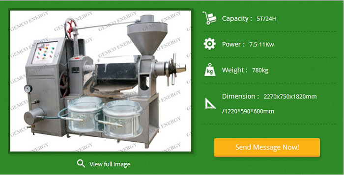 100a oil press