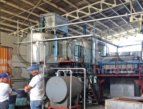 fish oil refinery production