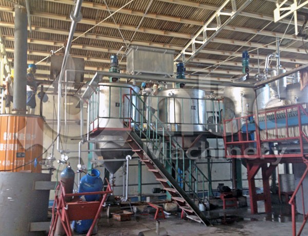 fish oil refinery production line